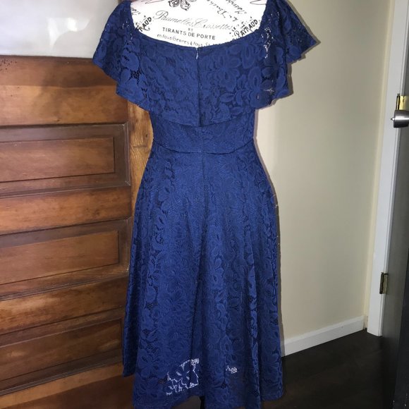 NWT Missmay Vintage Floral Lace Dress - Picture 3 of 9
